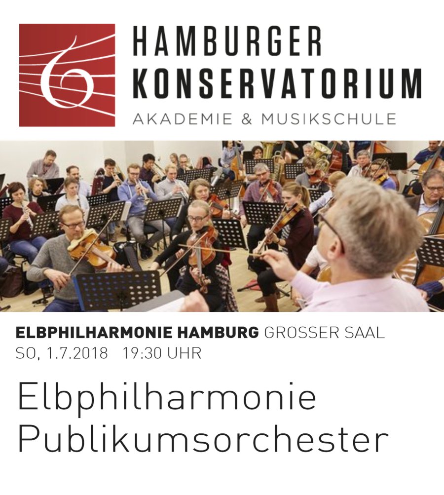 01.07.2018: Publikumsorchester der Elbphilharmonie